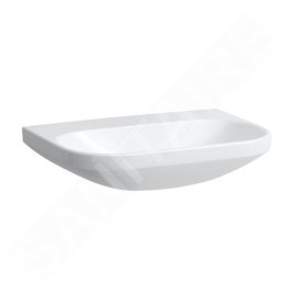 Laufen Lua - Lavabo 46x65 cm, sans trop-plein, sans trou pour robinet, blanc H8110860001421