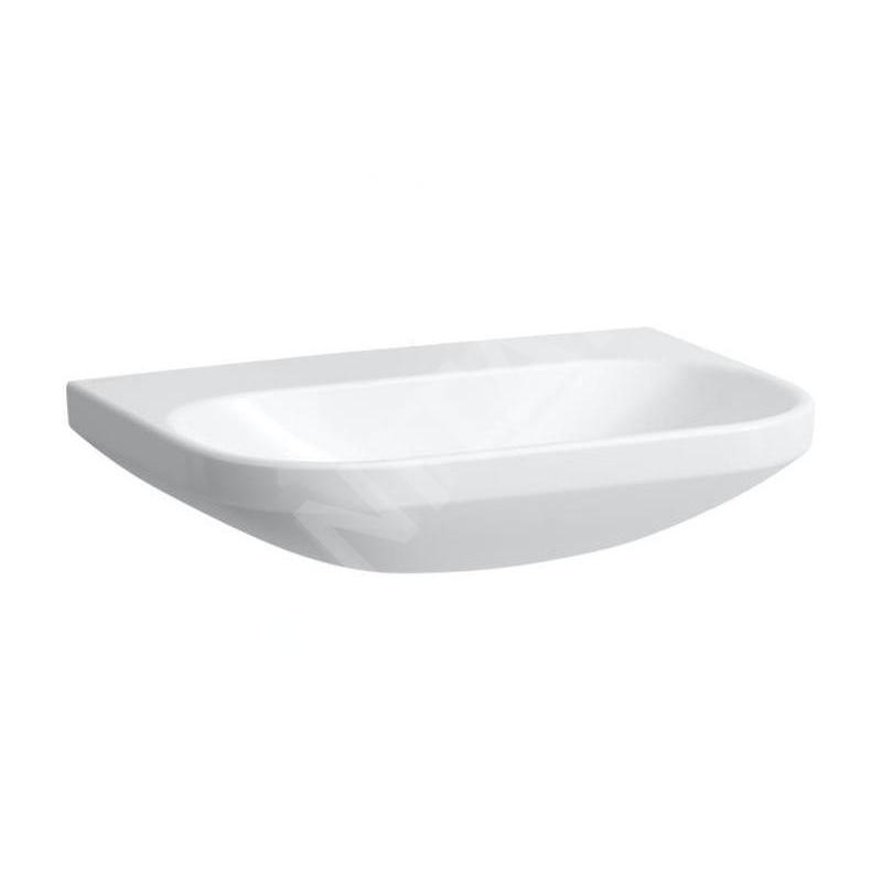 Laufen Lua - Lavabo 46x65 cm, sans trop-plein, sans trou pour robinet, blanc H8110860001421 Laufen Lua - Lavabo 46x65 cm, sans trop-plein, sans trou pour robinet, blanc H8110860001421