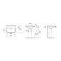 Laufen Lua - Lavabo 46x65 cm, sans trop-plein, sans trou pour robinet, blanc H8110860001421 Laufen Lua - Lavabo 46x65 cm, sans trop-plein, sans trou pour robinet, blanc H8110860001421
