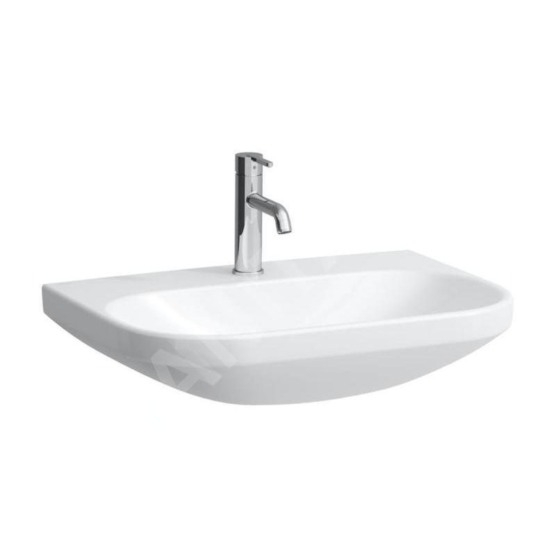 Laufen Lua - Lavabo 46x65 cm, sans trop-plein, trou pour robinet, blanc H8110860001561 Laufen Lua - Lavabo 46x65 cm, sans trop-plein, trou pour robinet, blanc H8110860001561