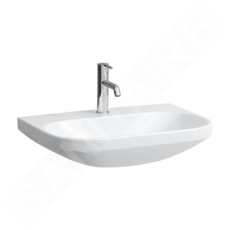 Laufen Lua - Lavabo 46x65 cm, sans trop-plein, trou pour robinet, LCC, blanc H8110864001561