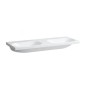 Laufen Lua - Double lavabo de meuble 46x120 cm, sans trop-plein, sans trou pour robinetterie, blanc H8140810001421