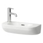Laufen Lua - Lave-mains 50x23 cm, avec trop-plein, trou de robinetterie à gauche, LCC, blanc H8150824001051