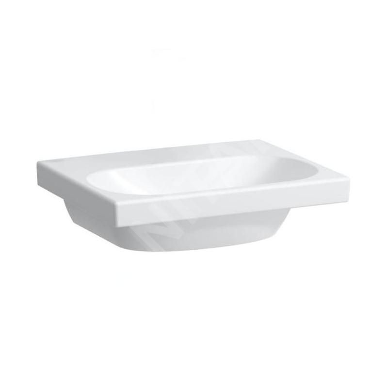 Laufen Lua - Lave-mains de meuble 45x35 cm, sans trop-plein, sans trou pour robinet, LCC, blanc H8160804001421