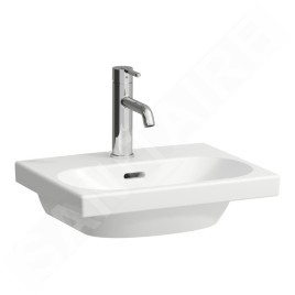 Laufen Lua - Lave-mains de meuble 45x35 cm, avec trop-plein, trou pour robinet, blanc H8160800001041