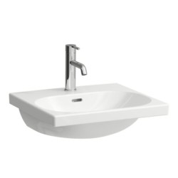Laufen Lua - Lavabo de meuble 50x46 cm, avec trop-plein, trou pour robinet, LCC, blanc H8160814001041