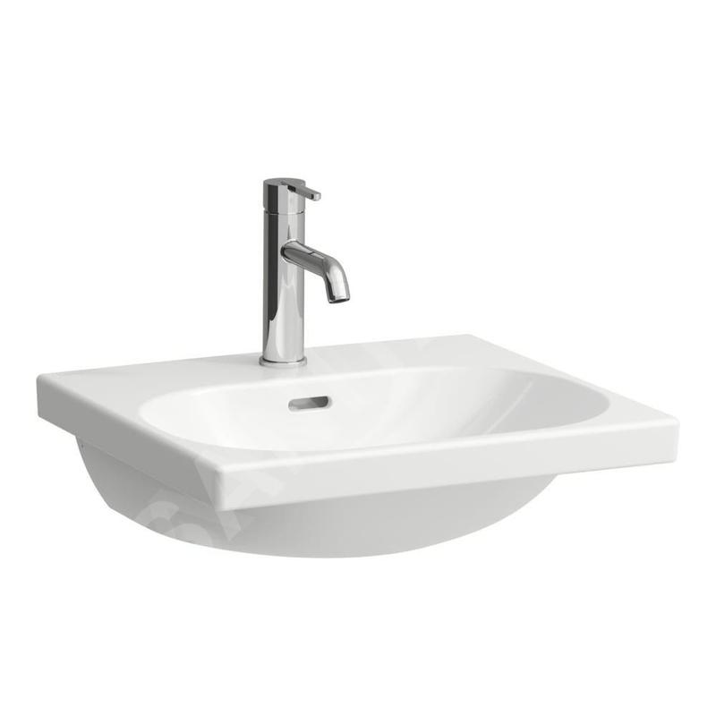 Laufen Lua - Lavabo de meuble 50x46 cm, avec trop-plein, trou pour robinet, LCC, blanc H8160814001041 Laufen Lua - Lavabo de meuble 50x46 cm, avec trop-plein, trou pour robinet, LCC, blanc H8160814001041