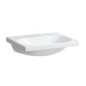Laufen Lua - Lavabo de meuble 50x46 cm, sans trop-plein, sans trou pour robinet, LCC, blanc H8160814001421 Laufen Lua - Lavabo de meuble 50x46 cm, sans trop-plein, sans trou pour robinet, LCC, blanc H8160814001421