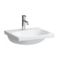 Laufen Lua - Lavabo de meuble 50x46 cm, sans trop-plein, trou pour robinet, LCC, blanc H8160814001561