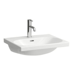 Laufen Lua - Lavabo de meuble 55x46 cm, avec trop-plein, trou pour robinetterie, blanc H8160820001041