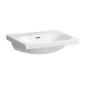 Laufen Lua - Lavabo de meuble 55x46 cm, avec trop-plein, sans trou pour robinet, LCC, blanc H8160824001091 Laufen Lua - Lavabo de meuble 55x46 cm, avec trop-plein, sans trou pour robinet, LCC, blanc H8160824001091