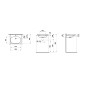 Laufen Lua - Lavabo de meuble 55x46 cm, sans trop-plein, trou pour robinet, LCC, blanc H8160824001561
