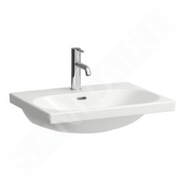 Laufen Lua - Lavabo de meuble 60x46 cm, avec trop-plein, trou pour robinet, LCC, blanc H8160834001041