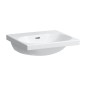Laufen Lua - Lavabo de meuble 60x46 cm, avec trop-plein, sans trou de robinet, blanc H8160830001091 Laufen Lua - Lavabo de meuble 60x46 cm, avec trop-plein, sans trou de robinet, blanc H8160830001091