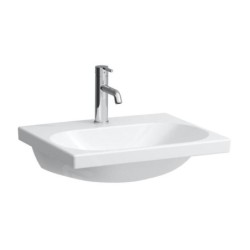 Laufen Lua - Lavabo de meuble 55x46 cm, sans trop-plein, trou pour robinetterie, blanc H8160820001561