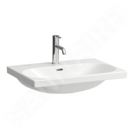 Laufen Lua - Lavabo de meuble 65x46 cm, avec trop-plein, trou pour robinetterie, blanc H8160840001041
