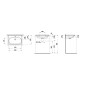 Laufen Lua - Lavabo de meuble 65x46 cm, avec trop-plein, trou pour robinet, LCC, blanc H8160844001041 Laufen Lua - Lavabo de meuble 65x46 cm, avec trop-plein, trou pour robinet, LCC, blanc H8160844001041