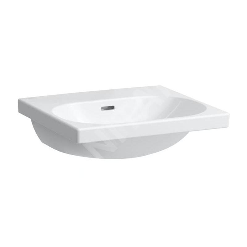 Laufen Lua - Lavabo de meuble 65x46 cm, avec trop-plein, sans trou pour robinet, LCC, blanc H8160844001091 Laufen Lua - Lavabo de meuble 65x46 cm, avec trop-plein, sans trou pour robinet, LCC, blanc H8160844001091