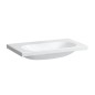 Laufen Lua - Lavabo de meuble 80x46 cm, sans trop-plein, sans trou de robinet, blanc H8160870001421 Laufen Lua - Lavabo de meuble 80x46 cm, sans trop-plein, sans trou de robinet, blanc H8160870001421