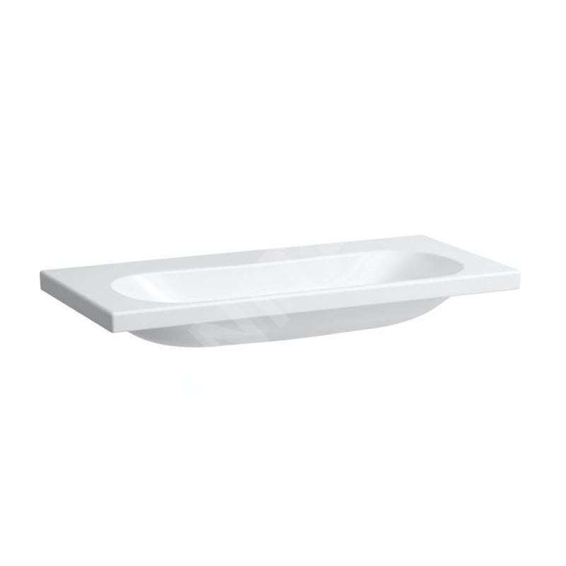 Laufen Lua - Lavabo de meuble 100x46 cm, sans trop-plein, sans trou pour robinet, LCC, blanc H8160894001421 Laufen Lua - Lavabo de meuble 100x46 cm, sans trop-plein, sans trou pour robinet, LCC, blanc H8160894001421