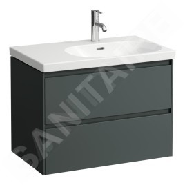 Laufen Lua - Lavabo de meuble 75x46 cm, avec trop-plein, trou pour robinetterie, blanc H8170850001041