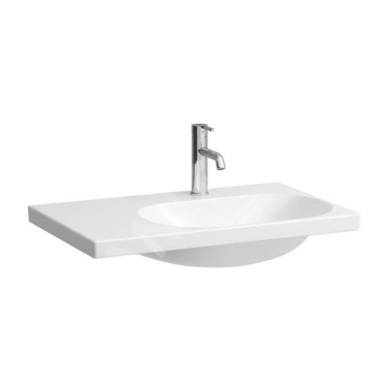 Laufen Lua - Lavabo de meuble 75x46 cm, sans trop-plein, 1 trou pour robinetterie, LCC, blanc H8170854001111 Laufen Lua - Lavabo de meuble 75x46 cm, sans trop-plein, 1 trou pour robinetterie, LCC, blanc H8170854001111