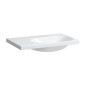 Laufen Lua - Lavabo de meuble 75x46 cm, sans trop-plein, sans trou pour robinet, blanc H8170850001121 Laufen Lua - Lavabo de meuble 75x46 cm, sans trop-plein, sans trou pour robinet, blanc H8170850001121