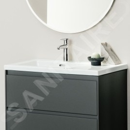 Laufen Lua - Lavabo de meuble 75x46 cm, avec trop-plein, trou pour robinet, LCC, blanc H8170864001041