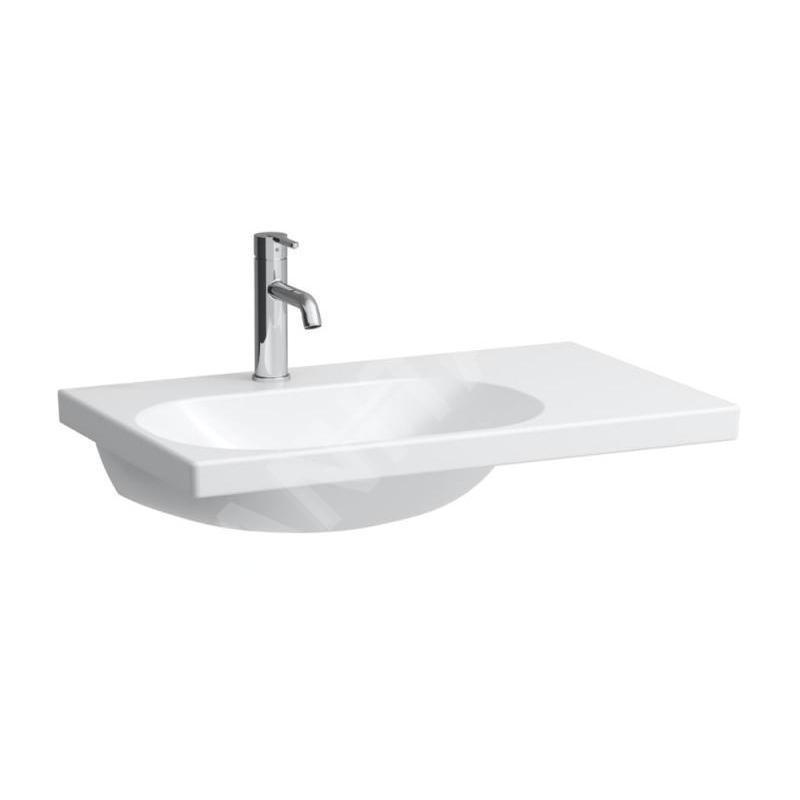 Laufen Lua - Lavabo de meuble 75x46 cm, sans trop-plein, 1 trou pour robinetterie, LCC, blanc H8170864001111 Laufen Lua - Lavabo de meuble 75x46 cm, sans trop-plein, 1 trou pour robinetterie, LCC, blanc H8170864001111
