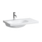 Laufen Lua - Lavabo de meuble 75x46 cm, sans trop-plein, 1 trou pour robinetterie, LCC, blanc H8170864001111 Laufen Lua - Lavabo de meuble 75x46 cm, sans trop-plein, 1 trou pour robinetterie, LCC, blanc H8170864001111