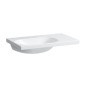Laufen Lua - Lavabo de meuble 75x46 cm, sans trop-plein, sans trou pour robinet, blanc H8170860001121 Laufen Lua - Lavabo de meuble 75x46 cm, sans trop-plein, sans trou pour robinet, blanc H8170860001121