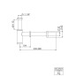 Steinberg 100 - Siphon design, blanc 100 1696 W Steinberg 100 - Siphon design, blanc 100 1696 W
