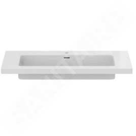 Ideal Standard Extra - Lavabo 51x121 cm, avec trop-plein, trou pour robinetterie, blanc T437001