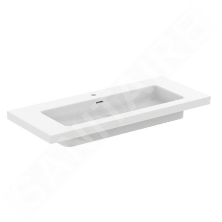 Ideal Standard Extra - Lavabo 51x121 cm, avec trop-plein, trou pour robinetterie, blanc T4370V1