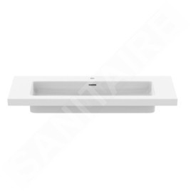 Ideal Standard Extra - Lavabo 51x121 cm, avec trop-plein, trou pour robinetterie, blanc T4370V1