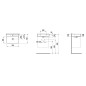 Laufen VAL - Lavabo, 55x42 cm, avec trop-plein, trou pour robinet, blanc H8102820001041 Laufen VAL - Lavabo, 55x42 cm, avec trop-plein, trou pour robinet, blanc H8102820001041