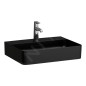 Laufen VAL - Lavabo, 55x42 cm, avec trop-plein, trou pour robinet, noir mat H8102827161041 Laufen VAL - Lavabo, 55x42 cm, avec trop-plein, trou pour robinet, noir mat H8102827161041