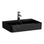 Laufen VAL - Lavabo, 60x42 cm, avec trop-plein, trou pour robinet, noir mat H8102837161041 Laufen VAL - Lavabo, 60x42 cm, avec trop-plein, trou pour robinet, noir mat H8102837161041