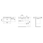 Laufen VAL - Lavabo, 65x42 cm, avec trop-plein, trou pour robinet, blanc H8102840001041 Laufen VAL - Lavabo, 65x42 cm, avec trop-plein, trou pour robinet, blanc H8102840001041