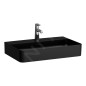Laufen VAL - Lavabo, 65x42 cm, avec trop-plein, trou pour robinet, noir mat H8102847161041 Laufen VAL - Lavabo, 65x42 cm, avec trop-plein, trou pour robinet, noir mat H8102847161041