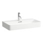 Laufen VAL - Lavabo, 75x42 cm, avec trop-plein, trou pour robinet, blanc H8102850001041 Laufen VAL - Lavabo, 75x42 cm, avec trop-plein, trou pour robinet, blanc H8102850001041