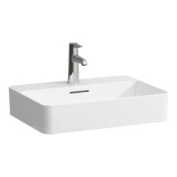 Laufen VAL - Lavabo 55x40 cm, avec trop-plein, trou pour robinetterie, blanc H8122840001041