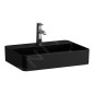 Laufen VAL - Lavabo, 55x40 cm, avec trop-plein, trou pour robinet, noir mat H8122847161041 Laufen VAL - Lavabo, 55x40 cm, avec trop-plein, trou pour robinet, noir mat H8122847161041