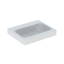 Geberit iCon - Lavabo 60x49 cm, sans trop-plein, sans trou pour robinet, blanc 124061000