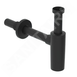 Geberit Accessoires - Siphon design, noir mat 151.035.14.1