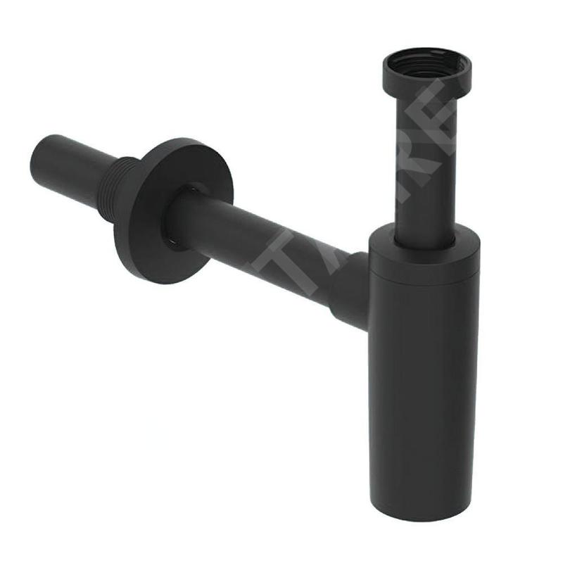 Geberit Accessoires - Siphon design, noir mat 151.035.14.1