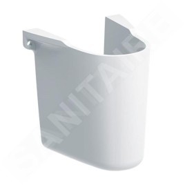 Geberit Selnova - Cache-siphon pour lave-mains, blanc 500.329.01.7