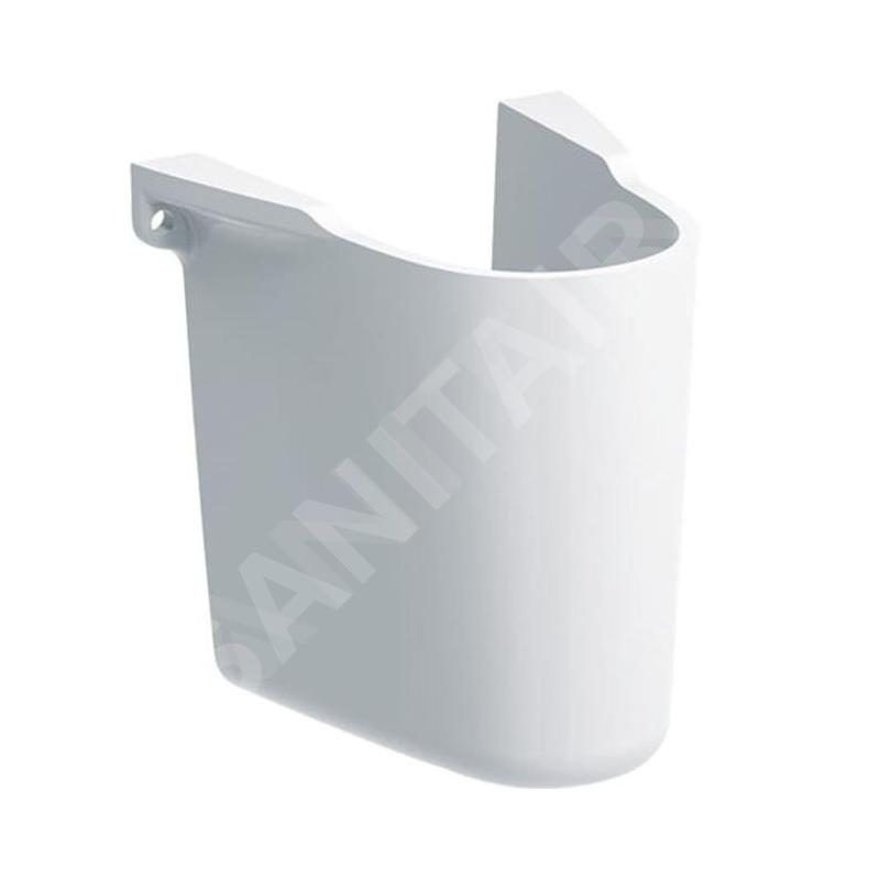 Geberit Selnova - Cache-siphon pour lave-mains, blanc 500.329.01.7