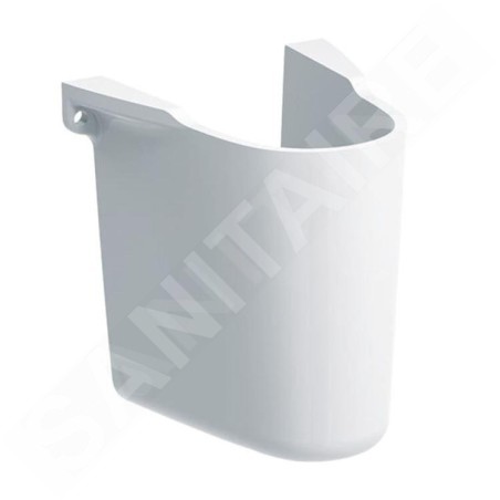 Geberit Selnova - Cache-siphon pour lave-mains, blanc 500.329.01.7