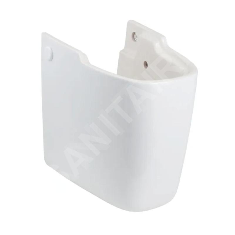 Geberit Smyle - Demi-colonne, blanc 500.576.01.5